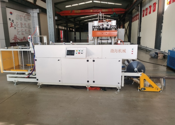 Fully Automatic Lunchbox Blister Forming Machine Multi Station CE