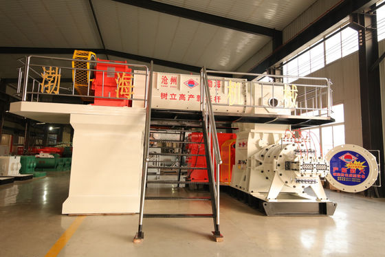 50000pcs/M Two Stage 600mm Auto Bricks Machine