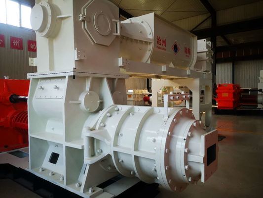 16000pcs Two Stage Vacuum Extruder 700mm Auto Brick Making Machine